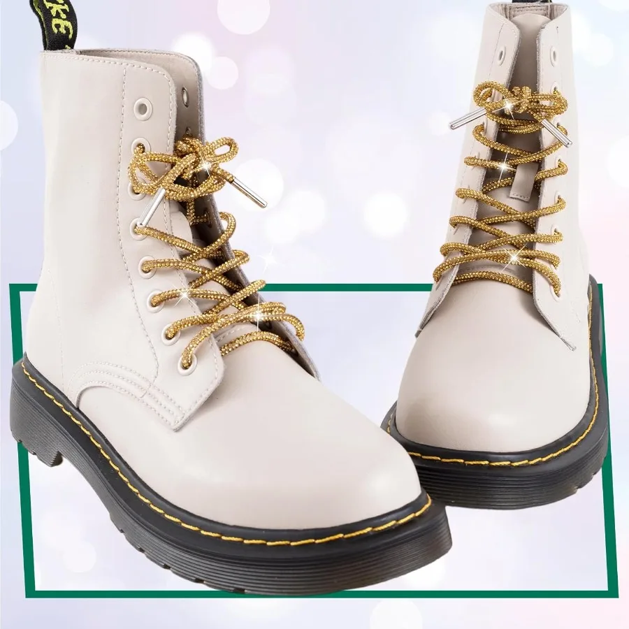 1 P حجر الراين أربطة أحذية جولة بريق للأحذية الرياضية كريستال بلينغ الماس حبل سلاسل الأحذية