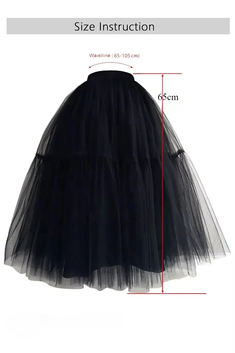 New 4 Layers Women Midi Tulle Tutu Skirt Petticoat Wedding Bridal Dress Prom Evening Ball Gown Under Skirts CPA1091