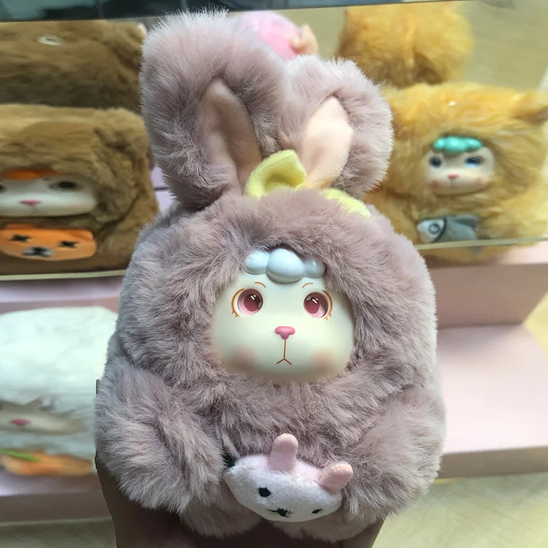 

Bonana Fat Butts Animal Plush Blind Box Eye 360 Degree Chasing Light Craft Cute Doll Decoration Home Ornament Mystery Box Gifts