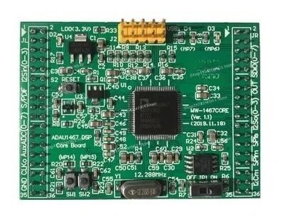 

8 in 8 out adau1467 development board adau1463 core board