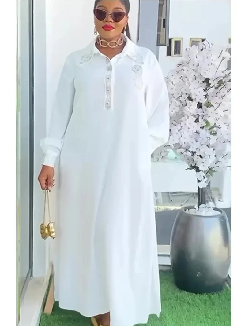 Plus size vestidos de festa africanos para as mulheres 2025 nova moda verão chiffon vestido de noite roupas elegantes muçulmano maxi vestido longo