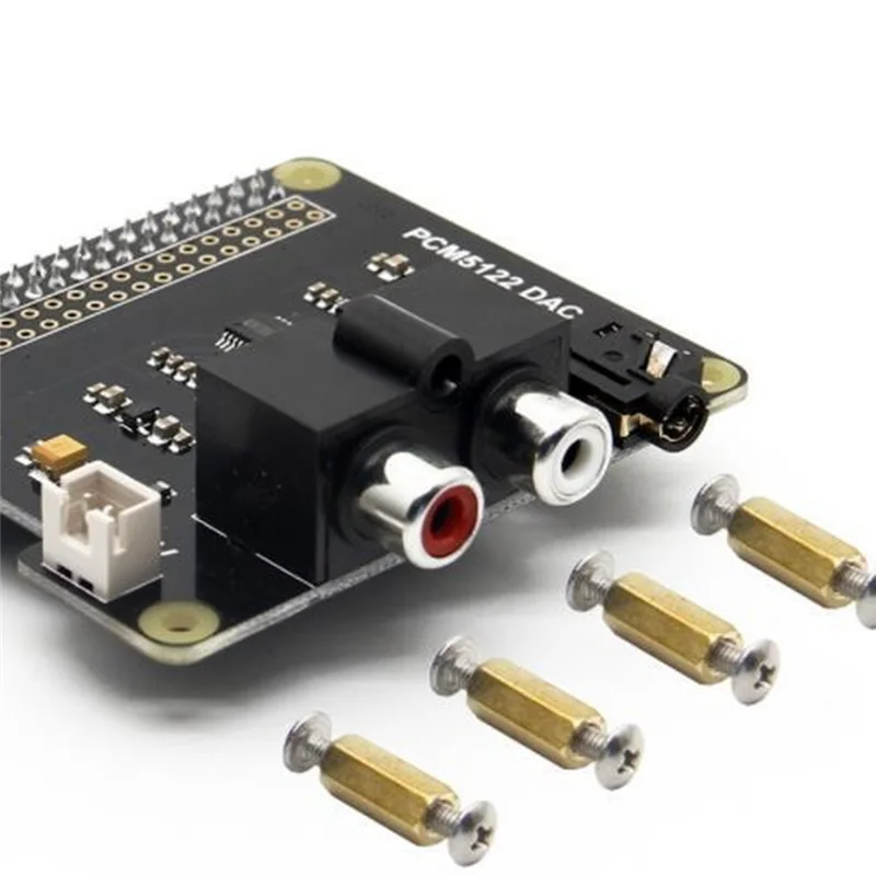 Scheda di espansione Hifi DAC + Audio Full HD Chip PCM5122 Scheda di espansione a 24 bit per Raspberry Pi 3 Modello B/2B/B+/A+-POS