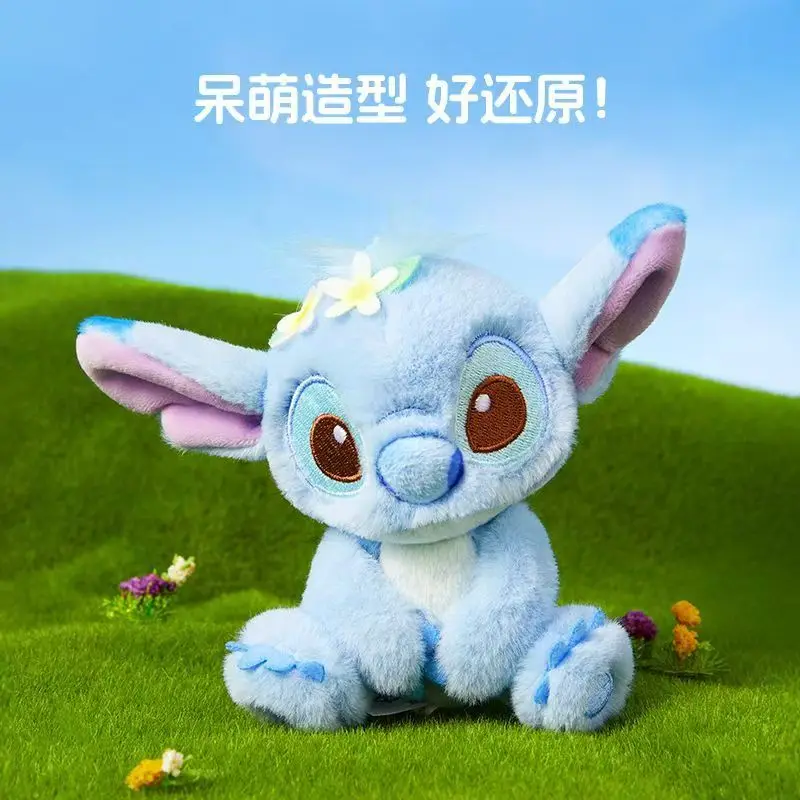 

Disney Genuine Toy Story Stitch Angel Kawaii Plush Doll Stuffed Anime Keychain Pendant Car Keyring Toy Birthday Gift for Kids