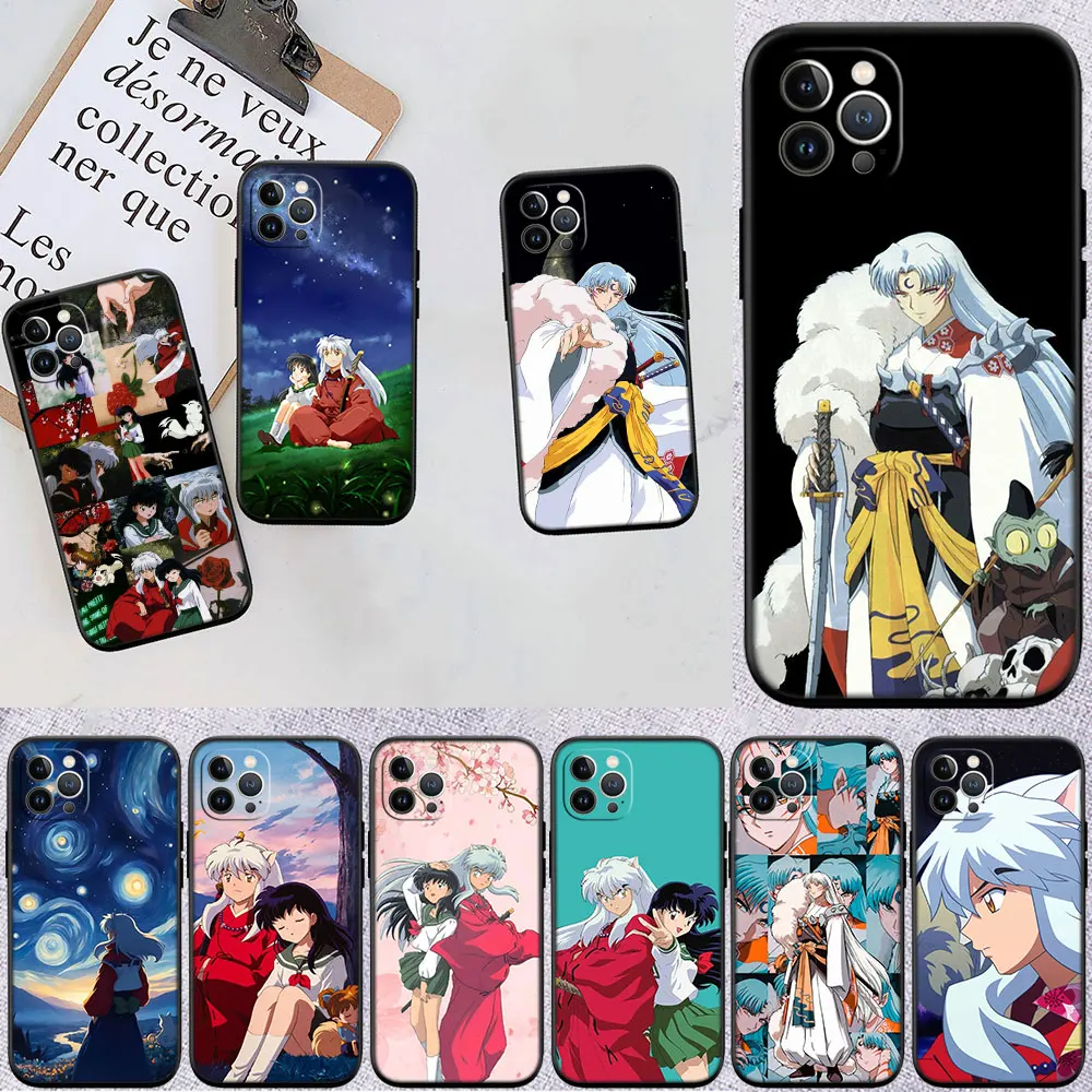 KH38 Inuyasha Phone Case for Samsung Galaxy A11 A12 A13 A15 A52S A53 A55 A56 A70 A71 A72 A73 F06 F16 F56 S10 Plus S10e view 2