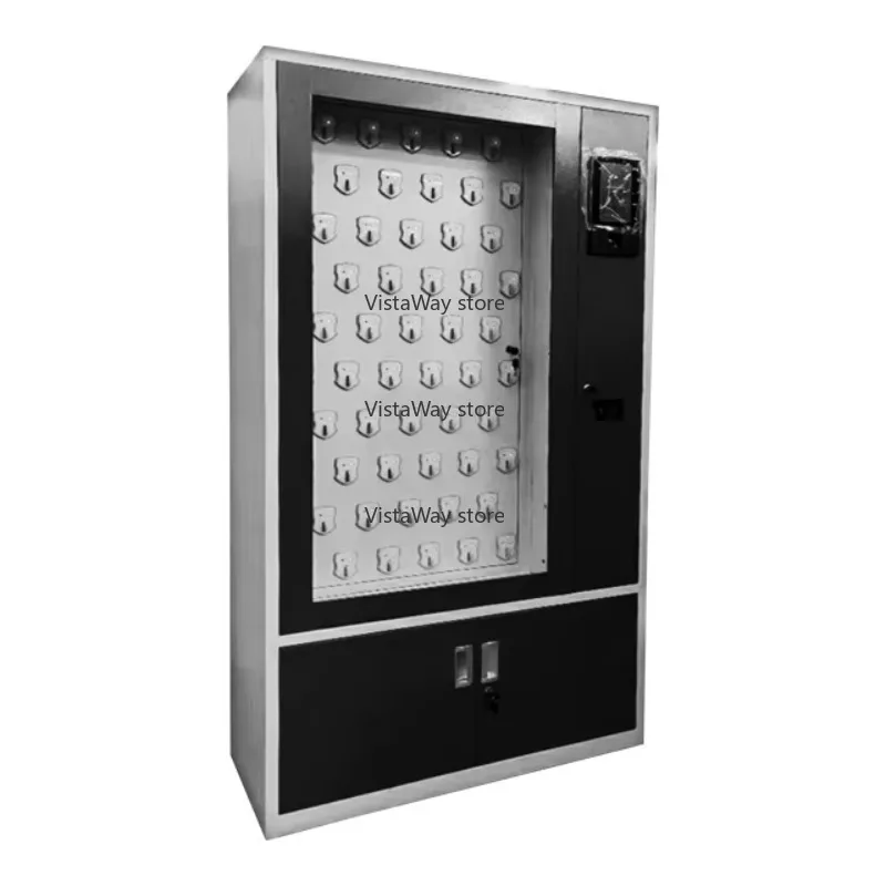 RFID Smart Key Locker Fingerprint Card Swipe Code Number Wall-mounted Floor-standing Typekey Box Car Key Management Box