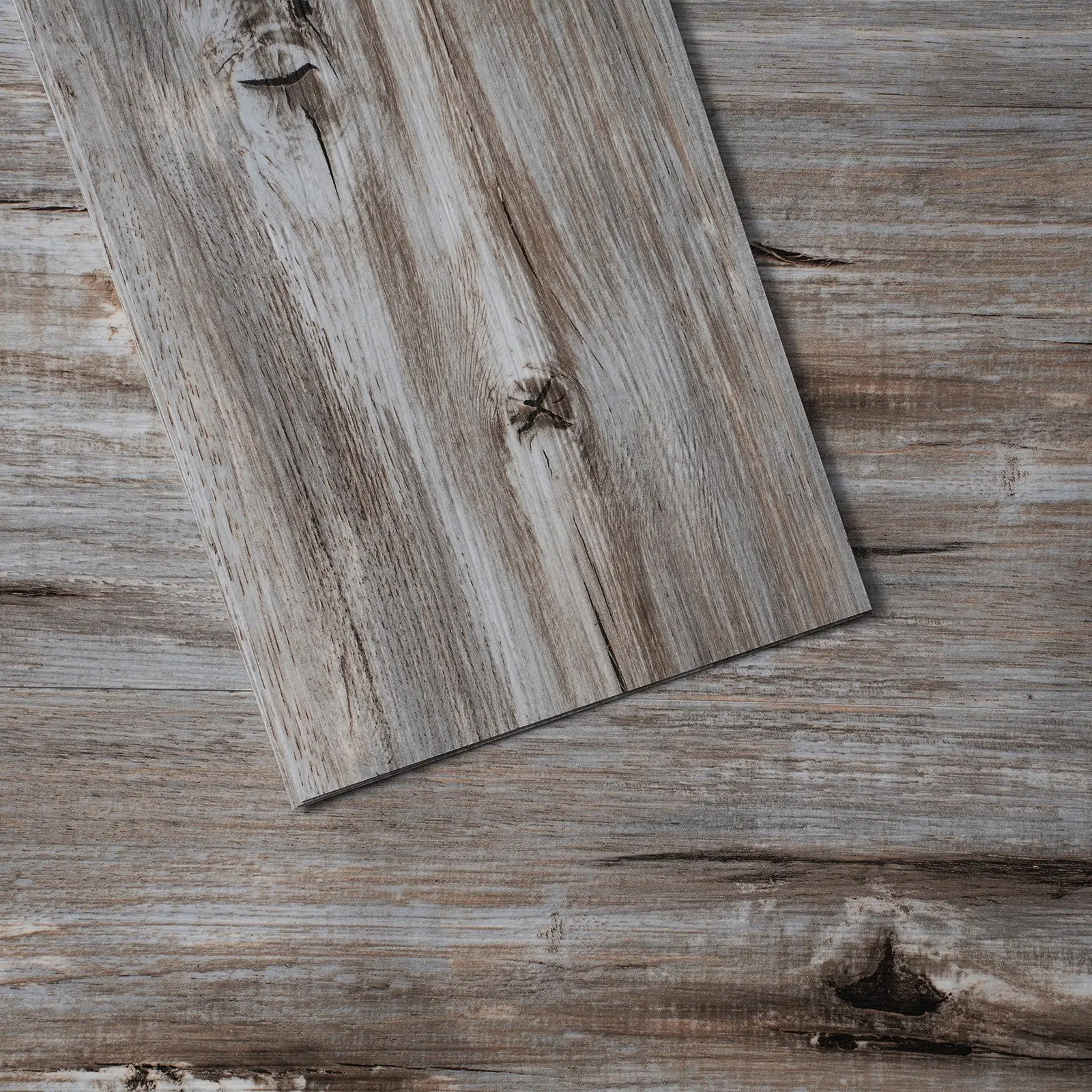 Self Adhesive Vinyl Floor Tiles 36 X 6 Inch, 36 Tiles 0.62mm Thick Peel & Stick, Vintage Wood Grain DIY Flooring For Kitchen,