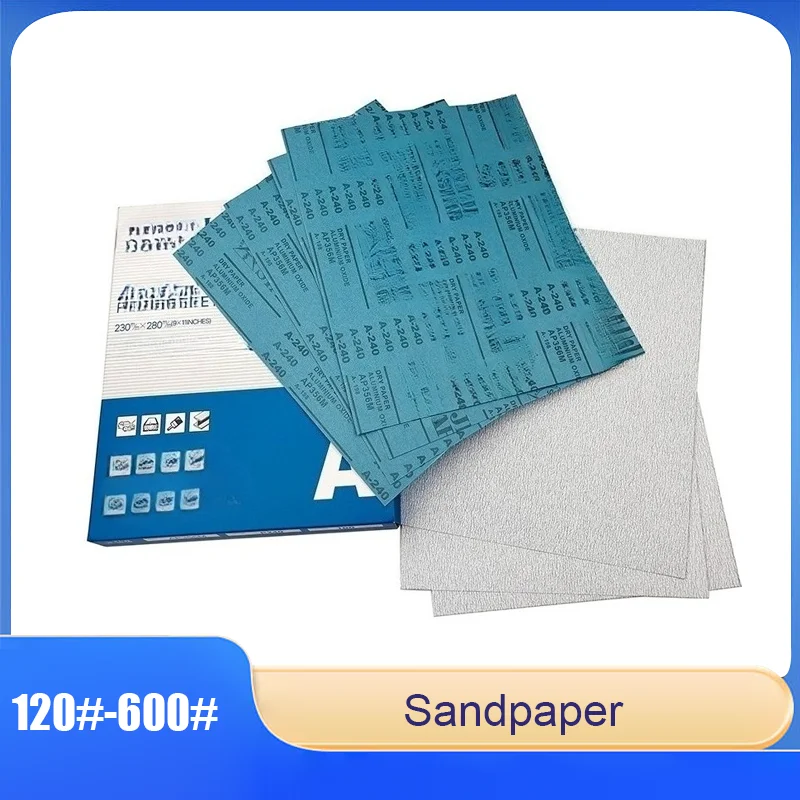 120 # -600 #   ورق صنفرة جاف (رمل أبيض) - ورق صنفرة متخصص لصنفرة الحائط وتلميع الأثاث والعفن والأعمال الخشبية