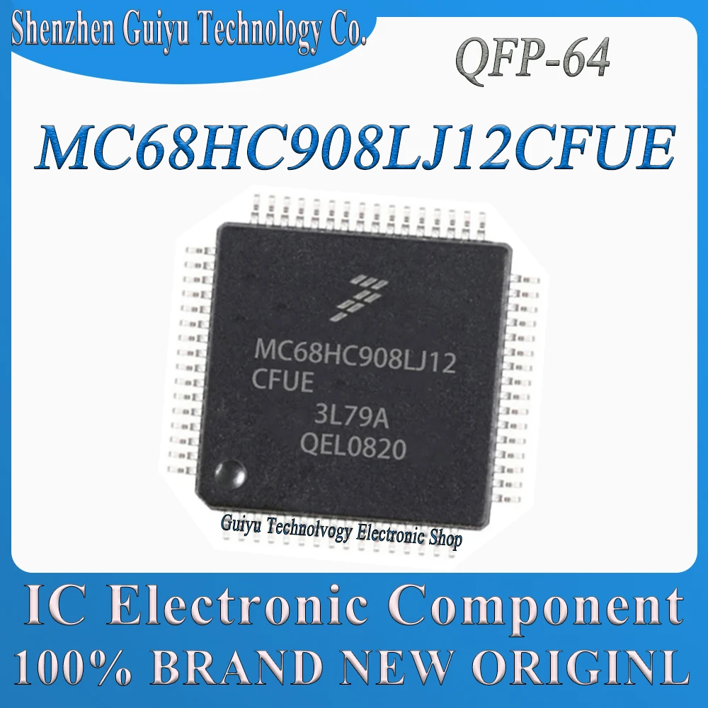 MC68HC908LJ12CFUE MC68HC908LJ12CF MC68HC908LJ12 MC68HC908LJ MC68HC908 MC68HC MC68 MC QFP-64 IC MCU Chip