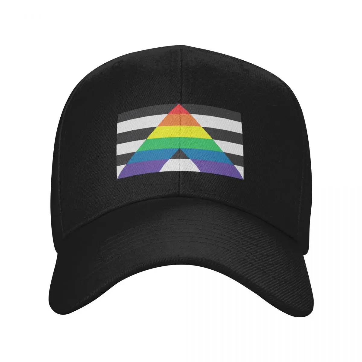 

Straight Ally Pride Flag Baseball Cap party Hat New In Hat Luxury Man Hat Custom Cap Women's Beach Visor Men's
