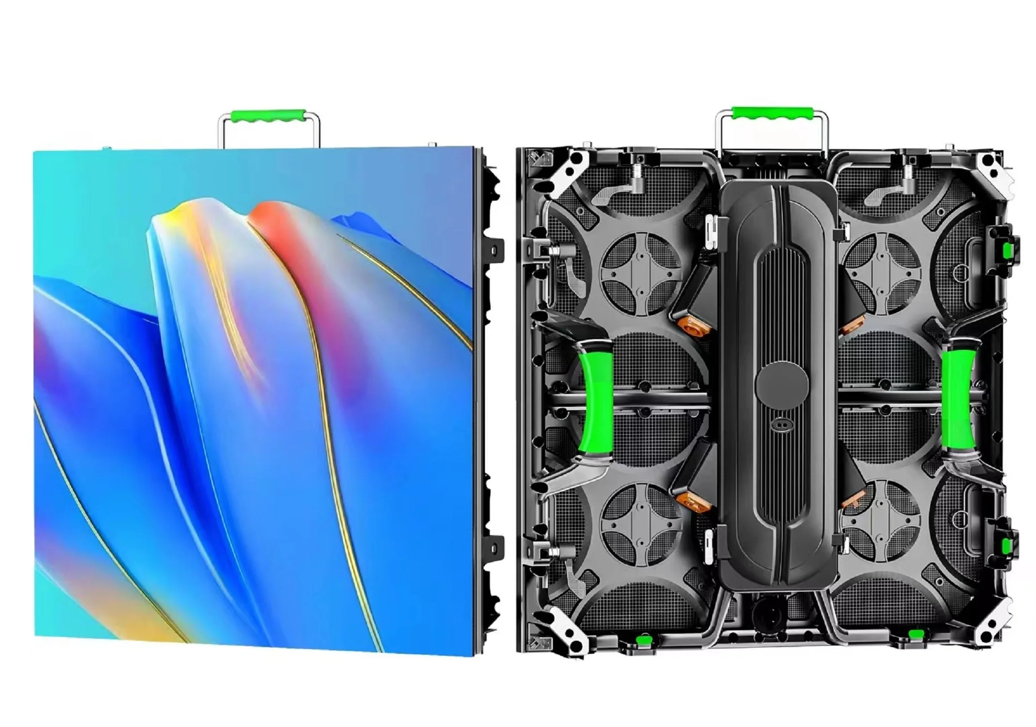 Indoor P3.91 500x500mm Led Panel Video Wall LED Screen Suitable For Led Screen Temporary Stage Christmas Party DJ Stage layout