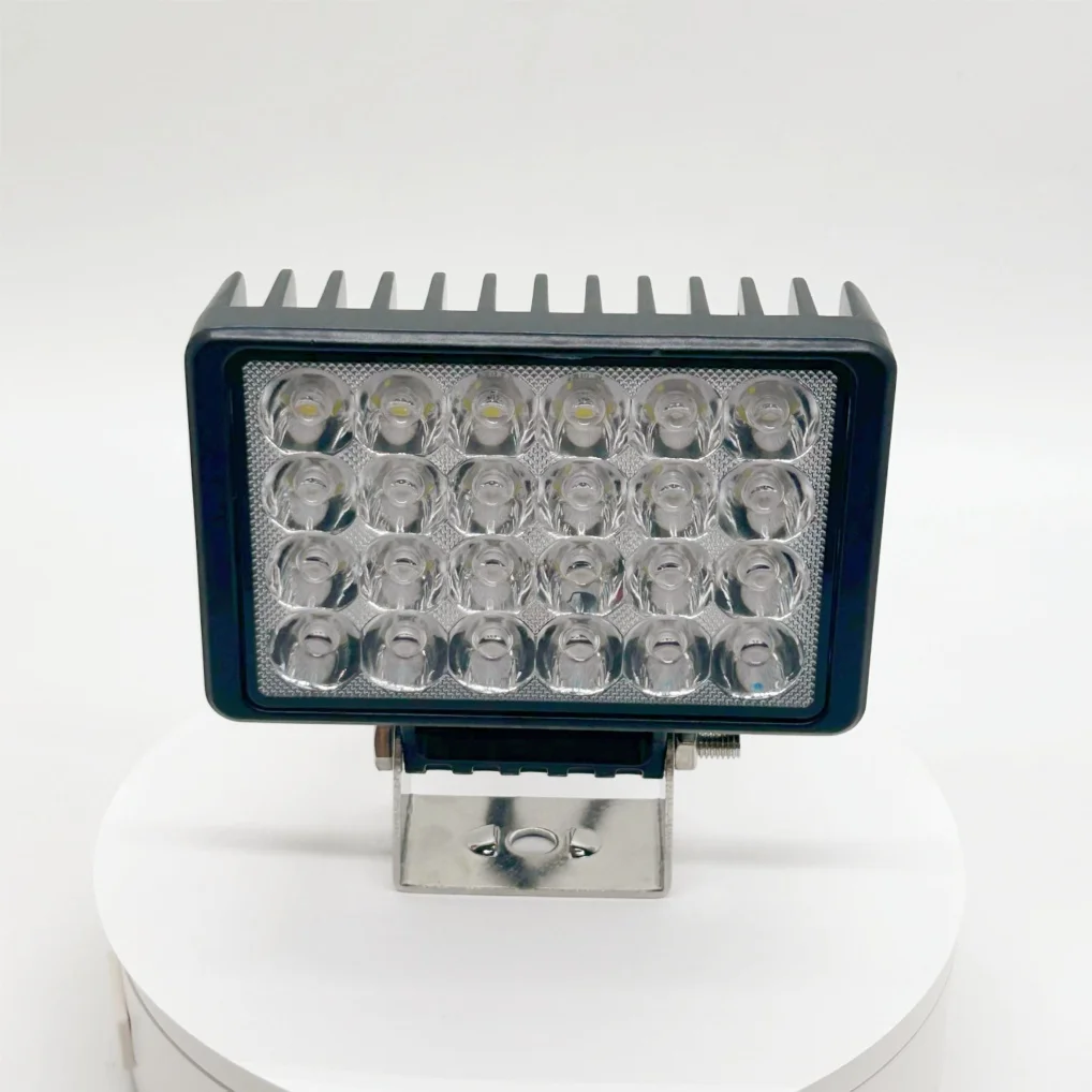 DC9-80V Car LED Work Light Spotlight High Low Beam Headlights Offroad Auxiliary Lamp Vehicles Driving LIght For SUV 12V 24V