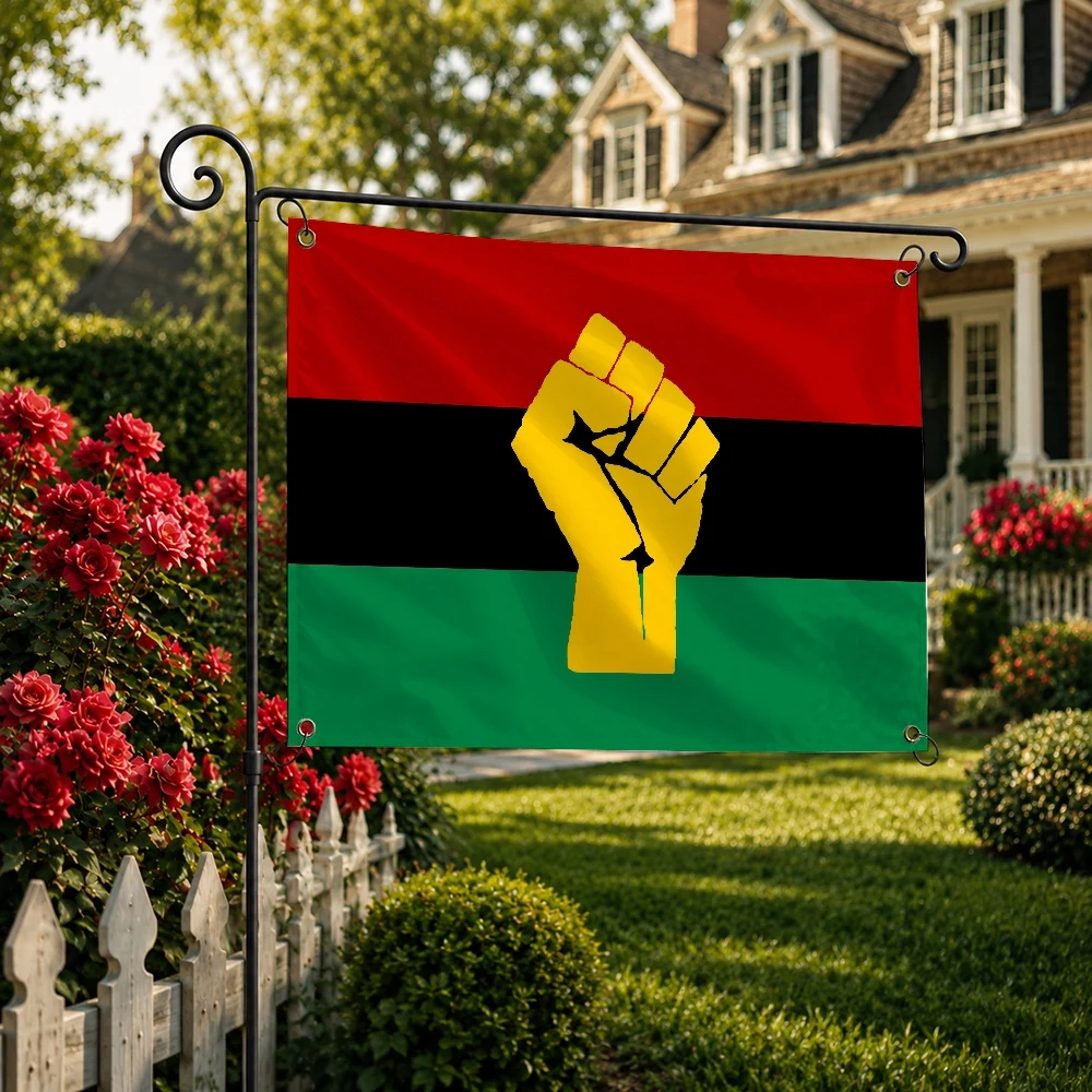 UNIA Pan-African Flag Decoration Outdoor Picnic Party Art Hanging Home Camping Party Banner