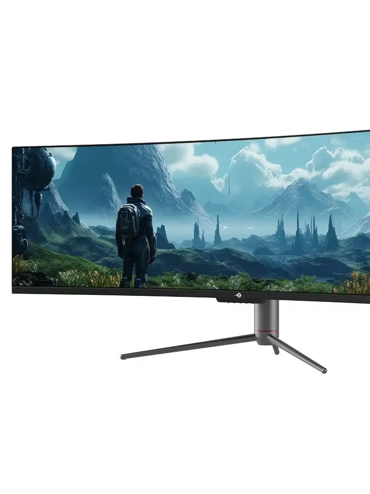 Titan Army C49SHC 49" 32:9 Curved Gaming-Monitor, DFHD 3840x1080, 144Hz, 1ms, HVA, HDR400, 127% sRGB, 94% DCI-P3, Adaptive-Sync, RJ45, USB-C 65W, PIP/PBP, VESA