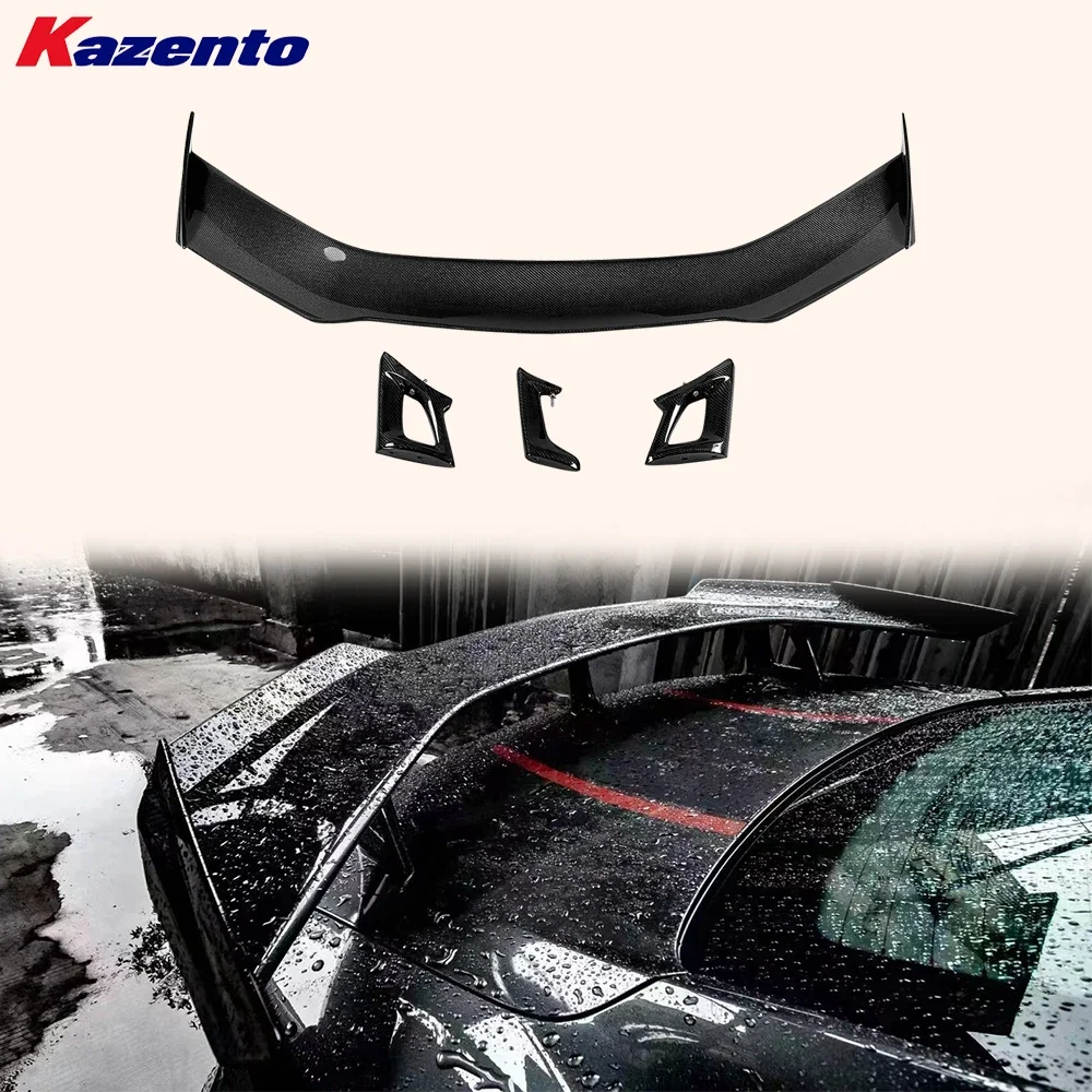 

Для Chevrolet Camaro 2016-2022 GT стиль углеродное волокно задний багажник спойлер крыло