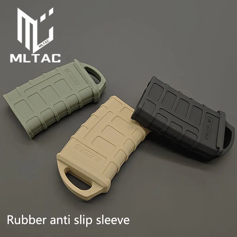 M4 M16 Fast Magazine Holster Tactical Rubber Case 5.56 Mag  Anti-slip Rifle Protective Cover Airsoft AR15 Holder Hunting Gear