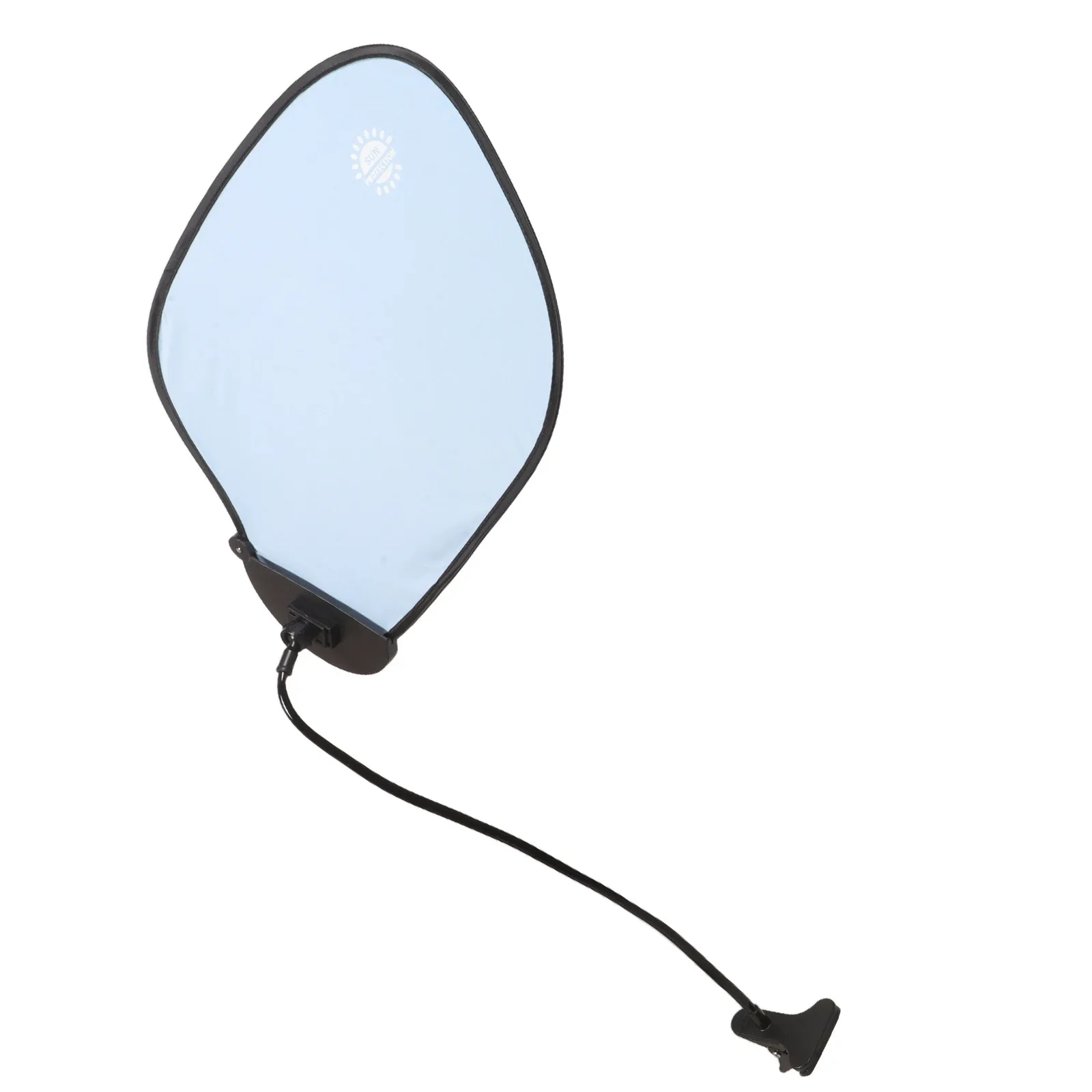 Laptop Sun Shade Adjustable Laptop Umbrella Sunshade for Working Outside Portable Light Blocking Shade for Notebook Computers