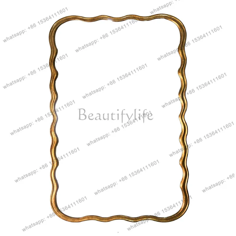 

French retro floor mirror fitting mirror bedroom full mirror clothing store