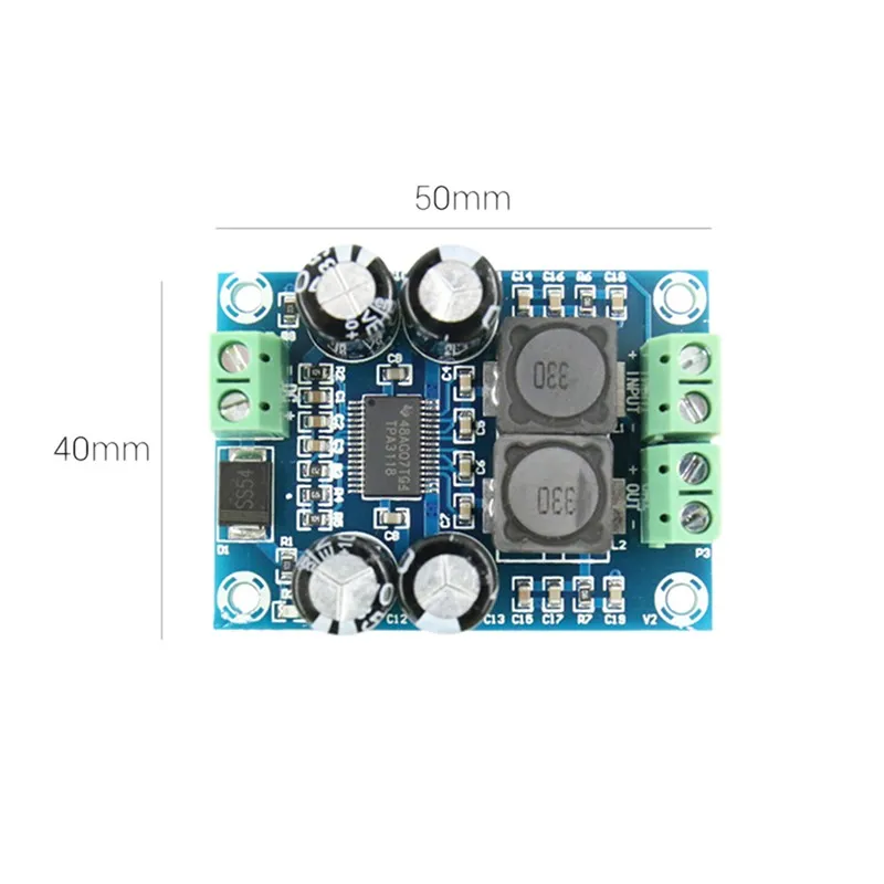 60w tpa3118 digitale Verstärker platine Amp DC 10-24V Modul pbtl Mono Subwoofer