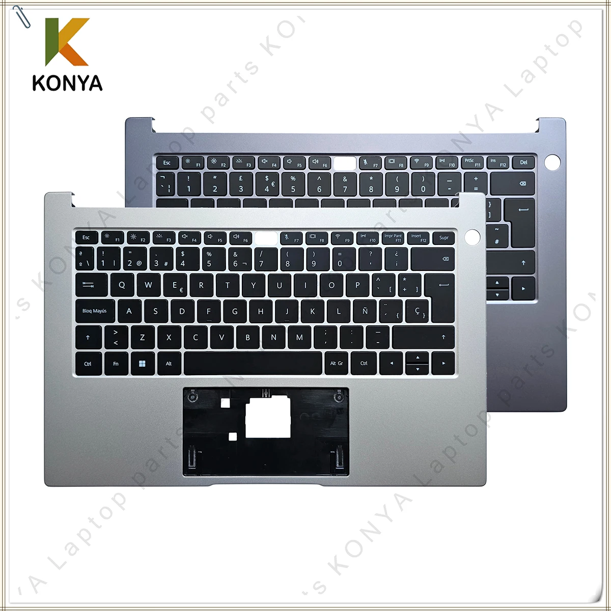 For Huawei Matebook D14 2019-2022 NBL NBDE-WFH9 Laptop LCD Back Cover/ Front Bezel/Palmrest/Bottom Case/Keyboard/Touchpad/Parts