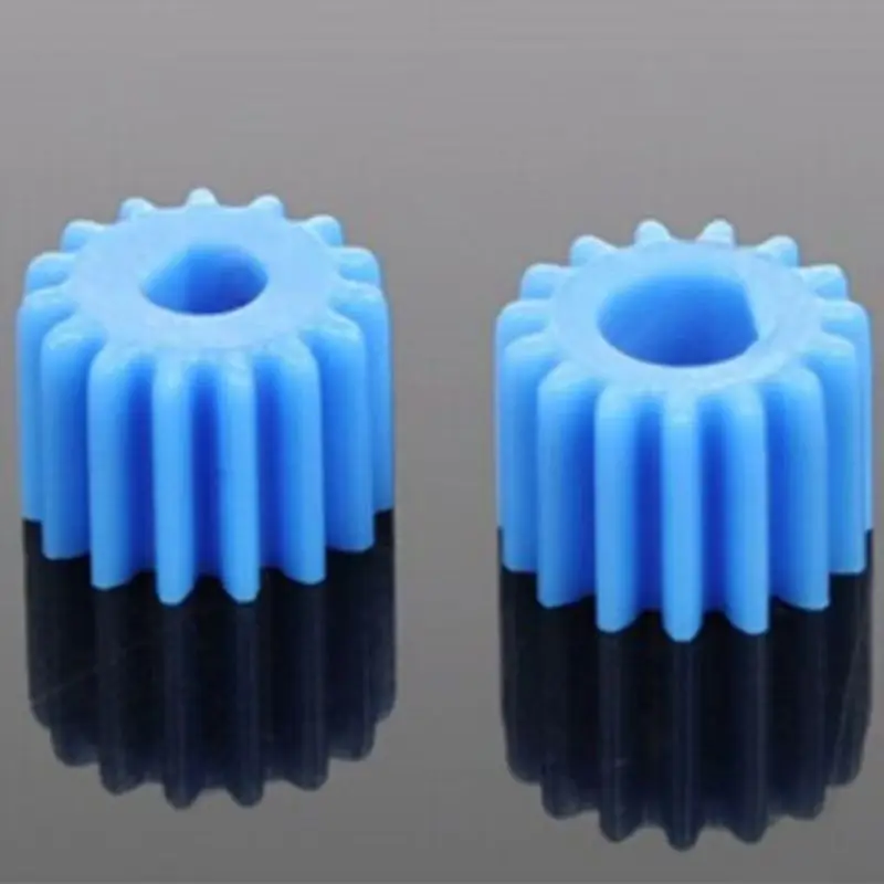 5/10PCS 0.5M D-type Gear POM Plastic Motor Gear 3mm/4mm inner hole 15T N20/25GA Series Reduction Motor Gear DIY Toy Accessories