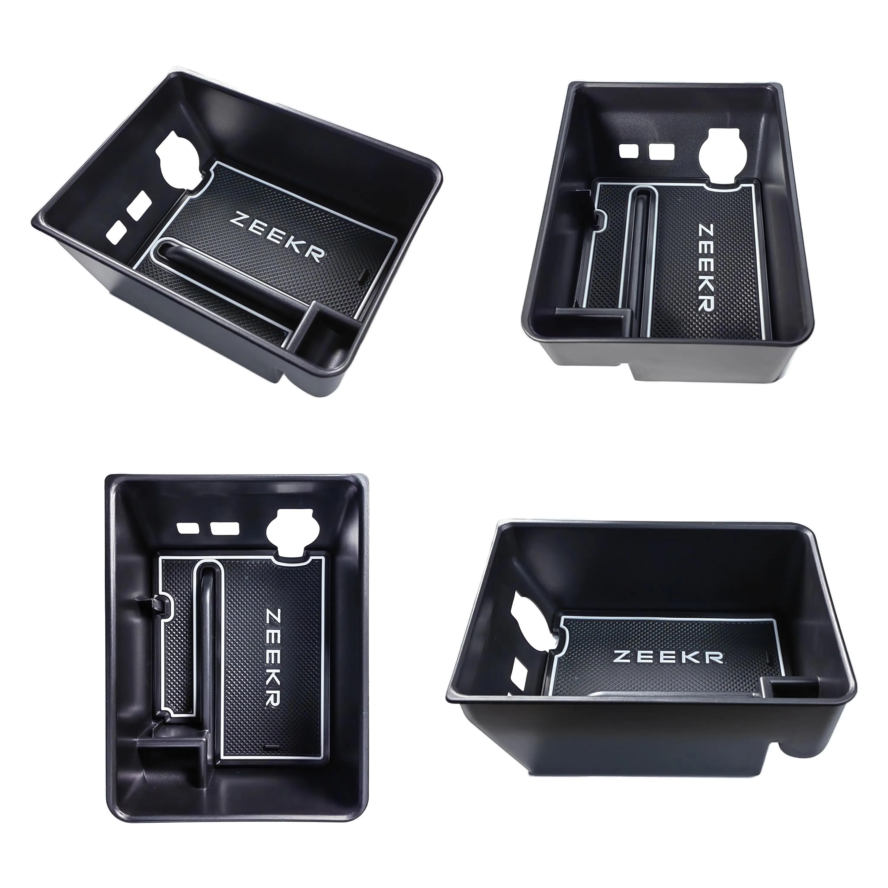 For ZEEKR 001 2021 2022 2023 Armrest Storage Box Organizer Tray Car Styling Center Console Storage Box Car Interior Accessories