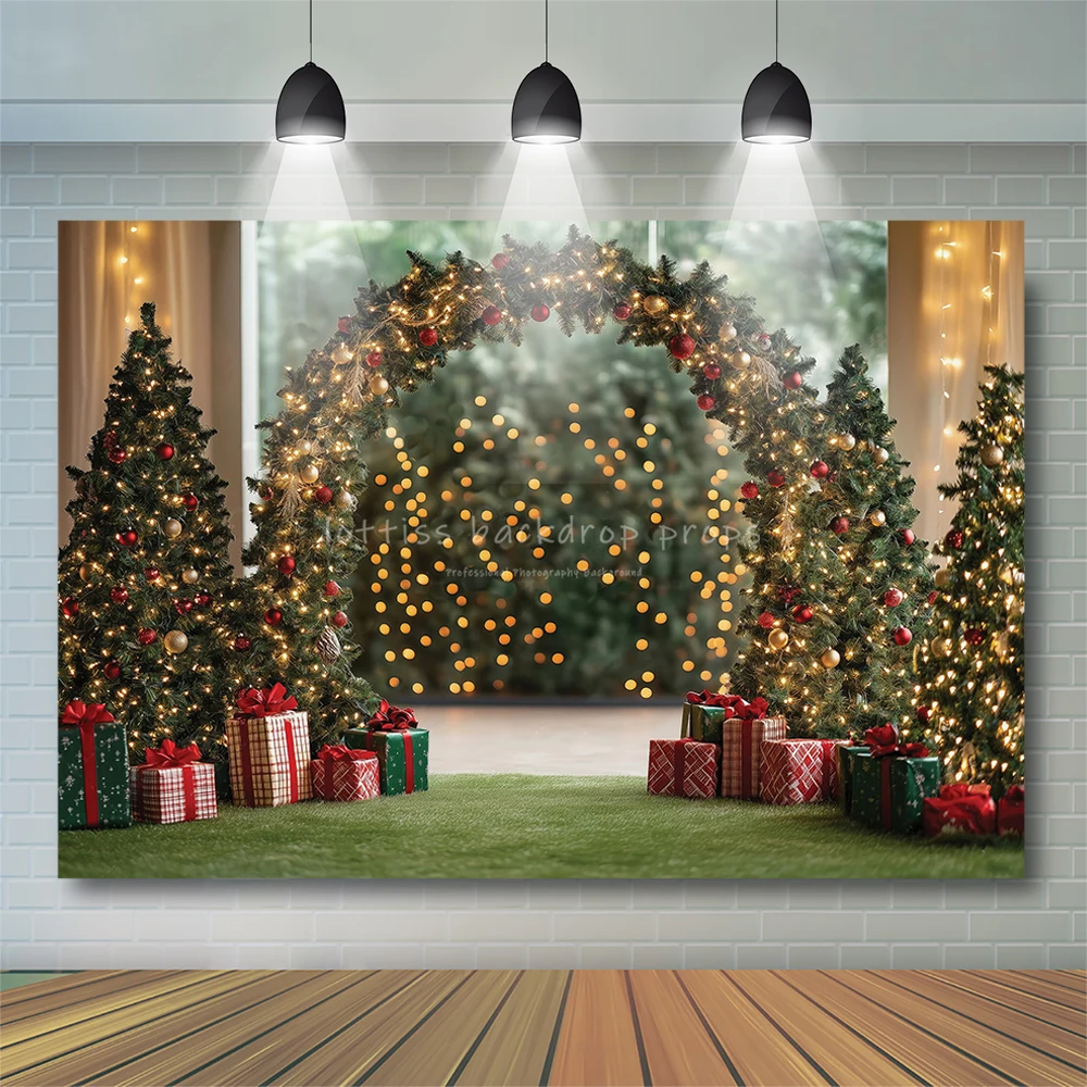 Снежная рождественская арка, флисовые фоны для детей и взрослых, реквизит для фотосессии, декор для фотосессии, рождественские елки, снежная дорожка, фоны