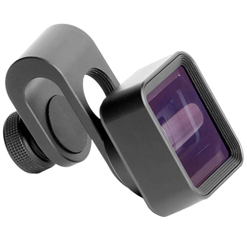 A35Q-1.33X Widescreen Mobile Phone Anamorphic Lens Universal Wide Angle Clip Film Distortion Camera Lens For Iphone Samsung Smar