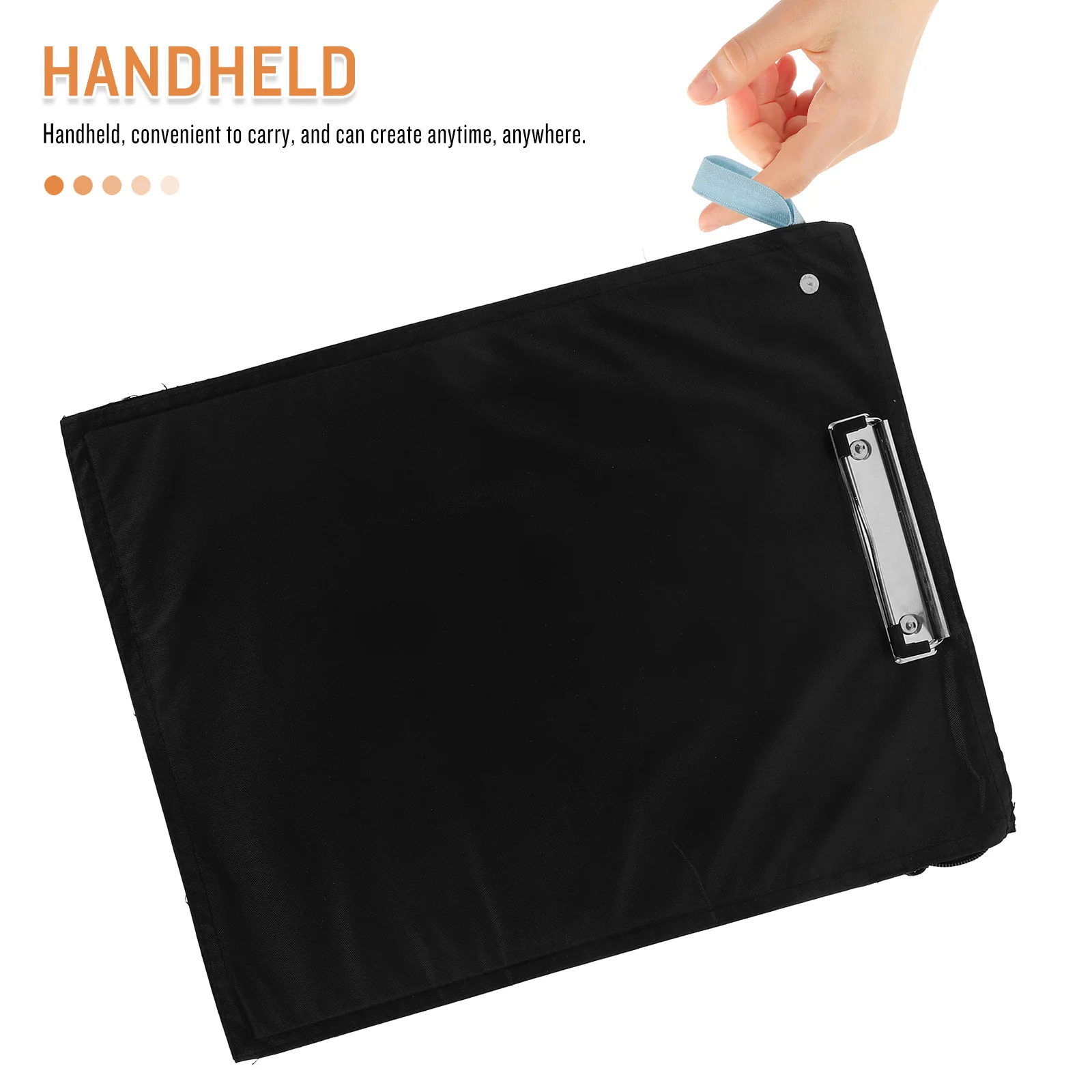 رسم لوحة رسم خفيفة الوزن محمولة مع مشبك للفنانين في الهواء الطلق لوحة فنية أداة رسم الحافظة #2