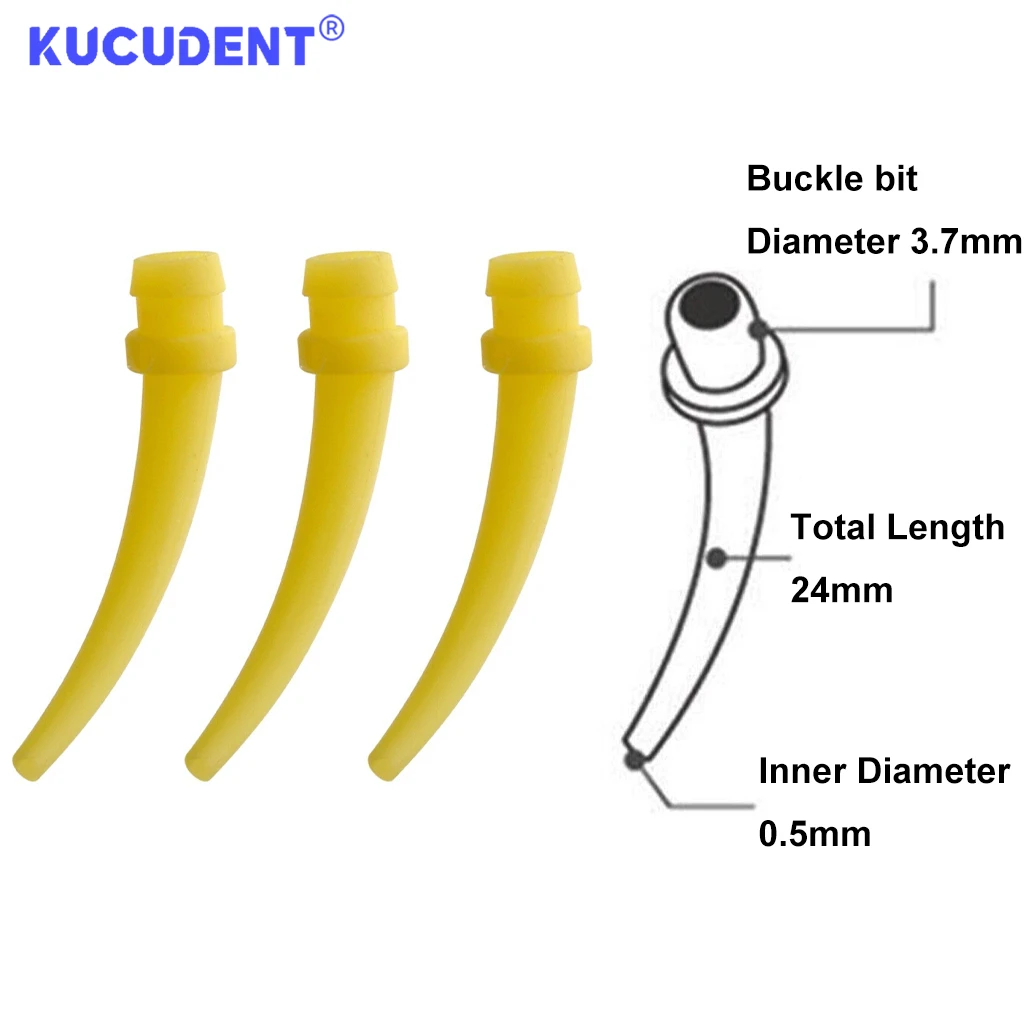 Dental Mixing Tips Tubes for Intraoral Impression Silicone Conveying Mixing Tips Disposable Nozzles Head Impression Materials