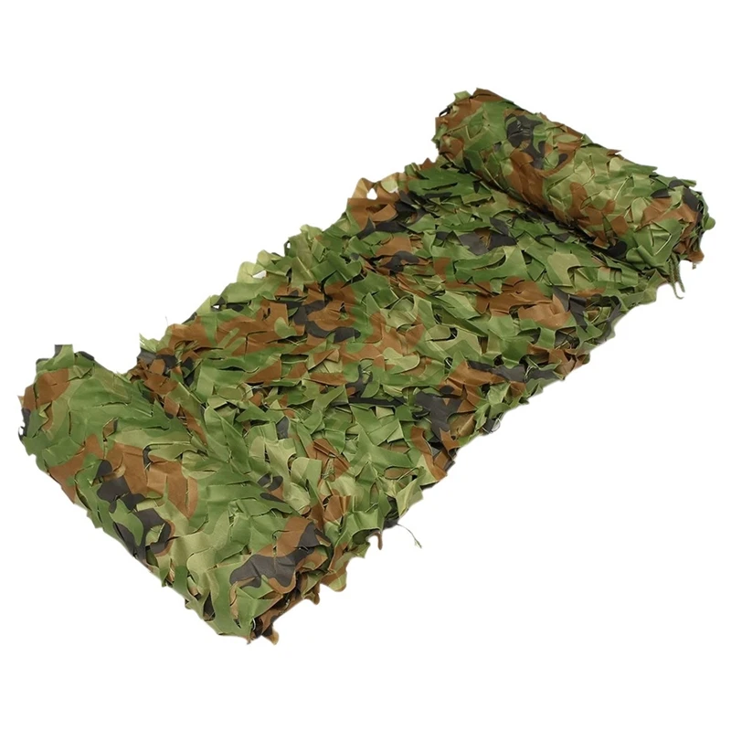 

10X16FT 3X5M Woodland Camouflage Nets Car Cover Hunting Camo Nets Camping Sun Shelter Forest Camouflage Net Jungle