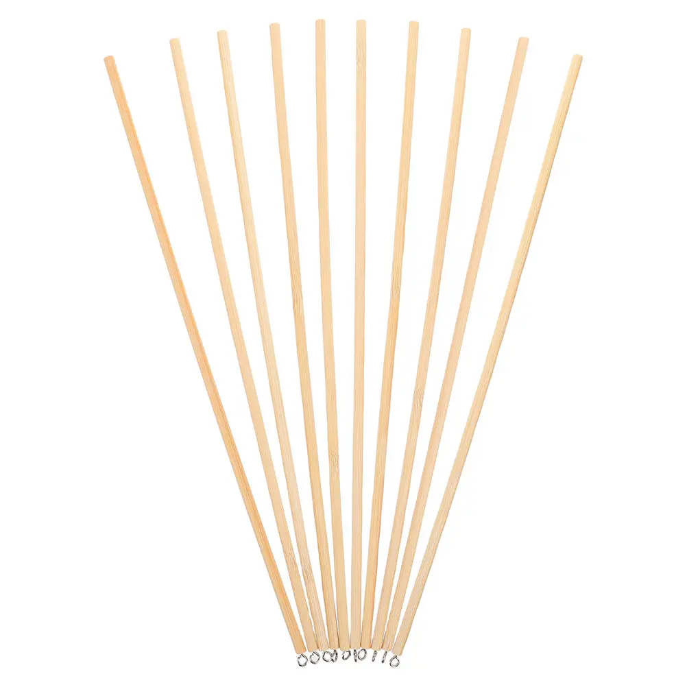 10Pcs Puppet Manipulation Sticks Hand Puppet Control Rods Solid Wood DIY Shadow Puppets Craft Handles Performance