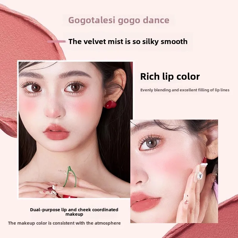 GOGOtales big ice bucket lipstick mirror lip glaze whitens and is not easy to stain the cup pure desire moisturizing lipstick