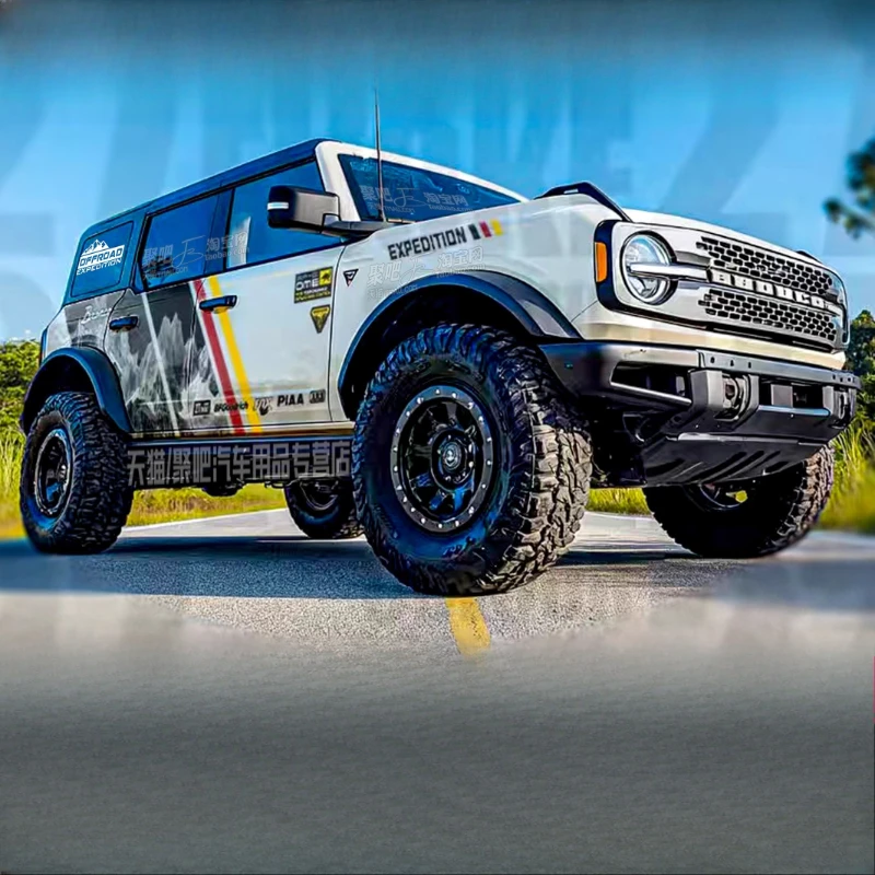 ملصق فينيل للسيارة ديكور خارجي للجسم ملحقات ملصقات رياضية مخصصة لسيارة فورد برونكو