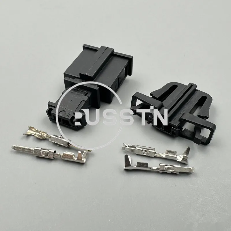 1 Set 2 Pin Door Light Connector License Light Socket AC Assembly 3B0972712 Trunk Lights Horn Sensor Adapter For VW Audi Skoda - Detail 1