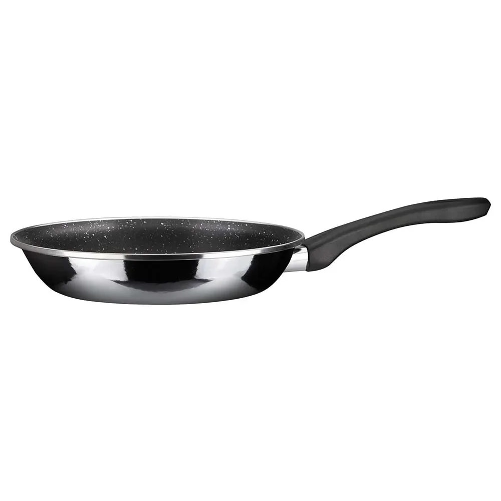 Sartén Vitrex Granite Noir Metallic, 24cm Negro