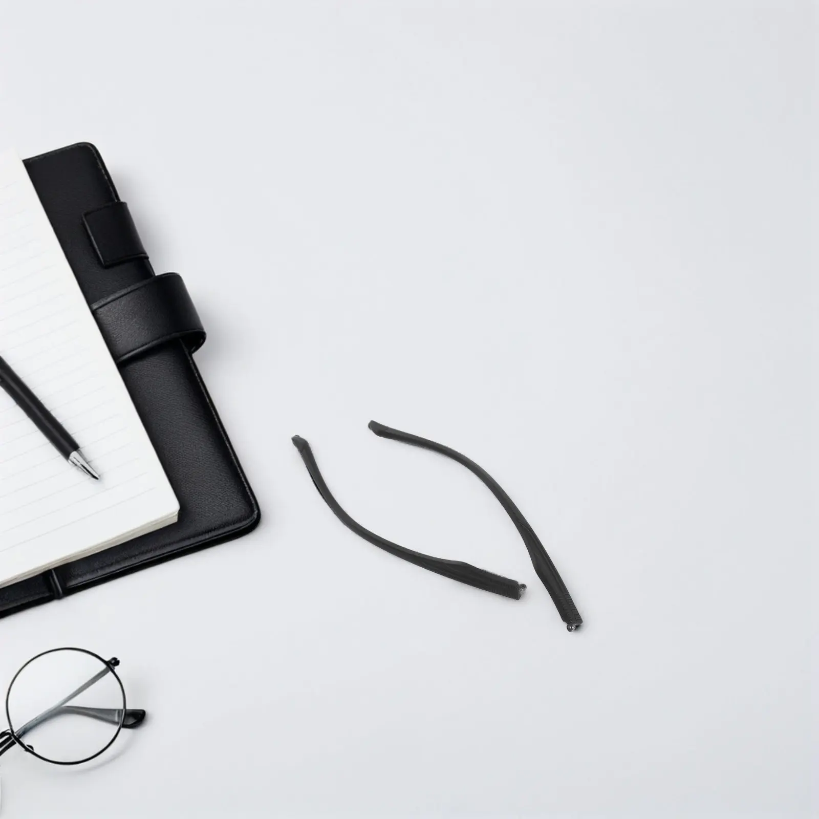 1Pair Universal Glasses Legs 65mm Tr Material Comfortable Fit Easy Installation for Various Eyewear Frames Eye Glass Repair Kit