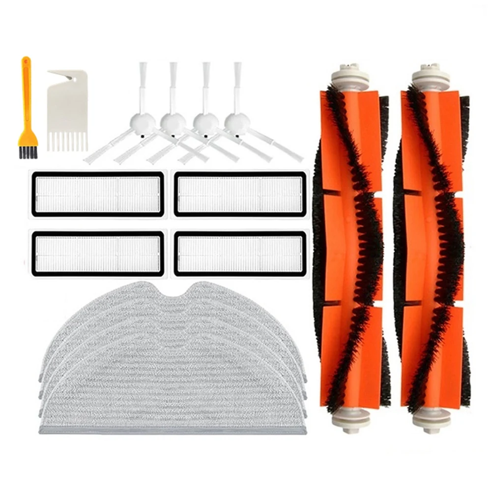 Peças sobresselentes do inventor do vácuo, Escova lateral principal, Filtro Mop Hepa, D9 Bot L10 Pro Trouver Robot LDS