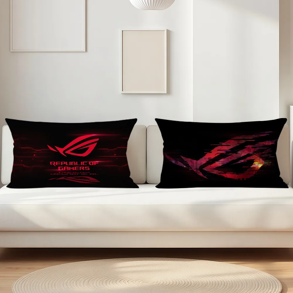 A-ASUS-S R-ROG-S Gaming Pillow Case Suitable For Decorating Homes Bedrooms Children Room Sofas And Other Places