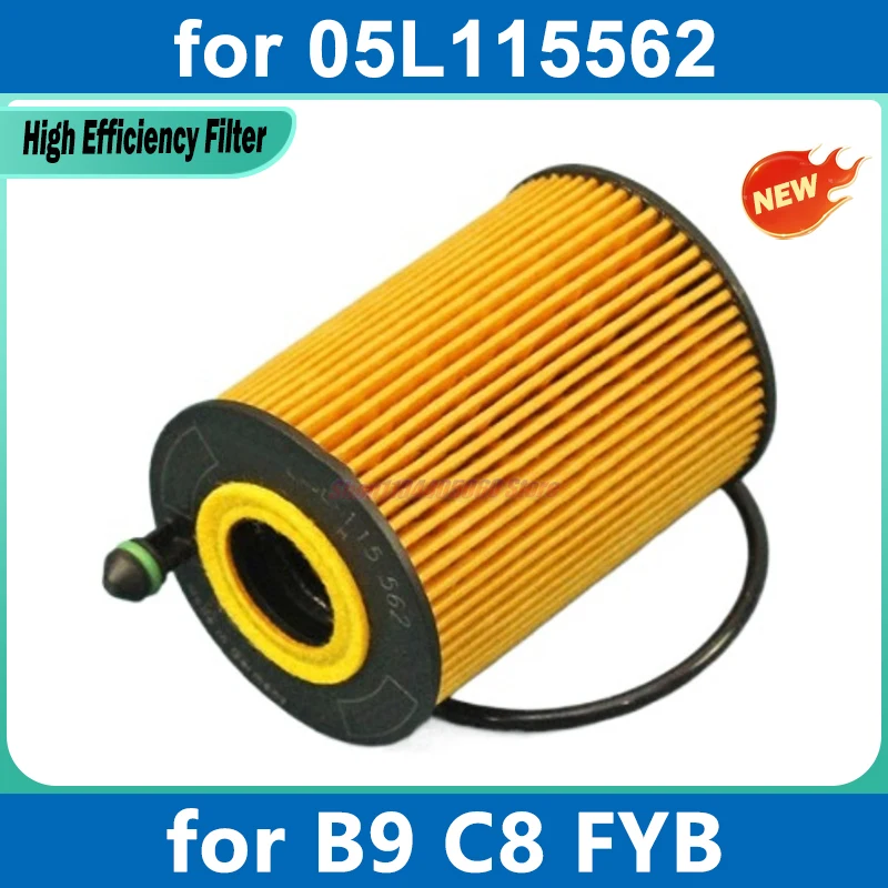 For Audi B9 C8 F53 F5A 4A2 4A5 4KA FYB FYT Engine 2.0D 30 35 40 D 2018-Present 1-6-10PCS Car Oil Filter 05L115562