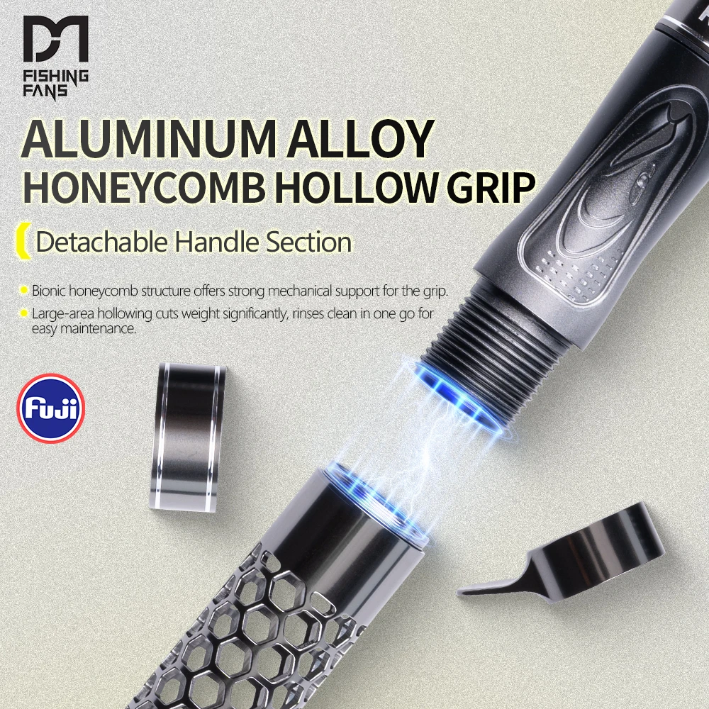 

FISHINGFANS RANCY 3.0 METAL HANDLE BOTH SPINNING CASTING FUJI O GUIDE UL ULTRALIGHT POWER 1-6g PORTABLE TRAVEL FISHING ROD