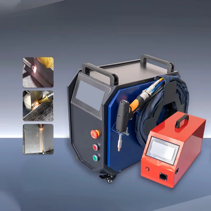 JUNFEI 1000W 1500W Air Cooler  Welding Machines 4 in 1 Water Cooler Welder  Machine for Joining Structural Components