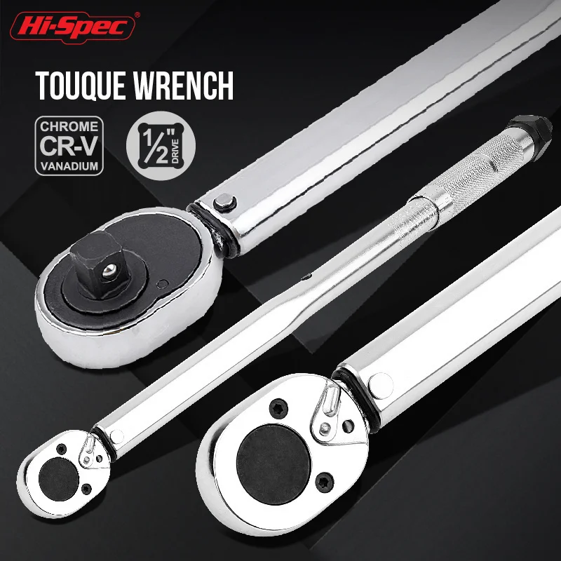 Imagem -06 - Hi-spec-ajustável Torque Wrench Car Repair Tool Kit Grupo Chave de Bicicleta Conjunto de Ferramentas Manuais com Case tipo t 16 Pcs 22 Pcs Pol