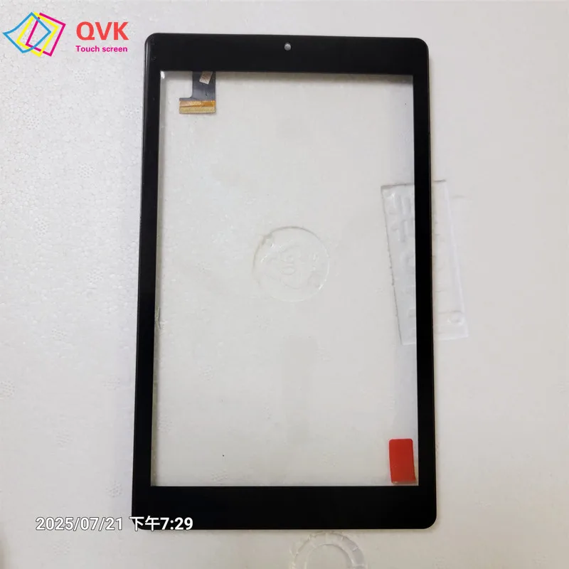 8Inch Black With Frame For Archos 80 Cesium Tablet PC capacitive touch screen digitizer sensor external glass panel FPC-CT