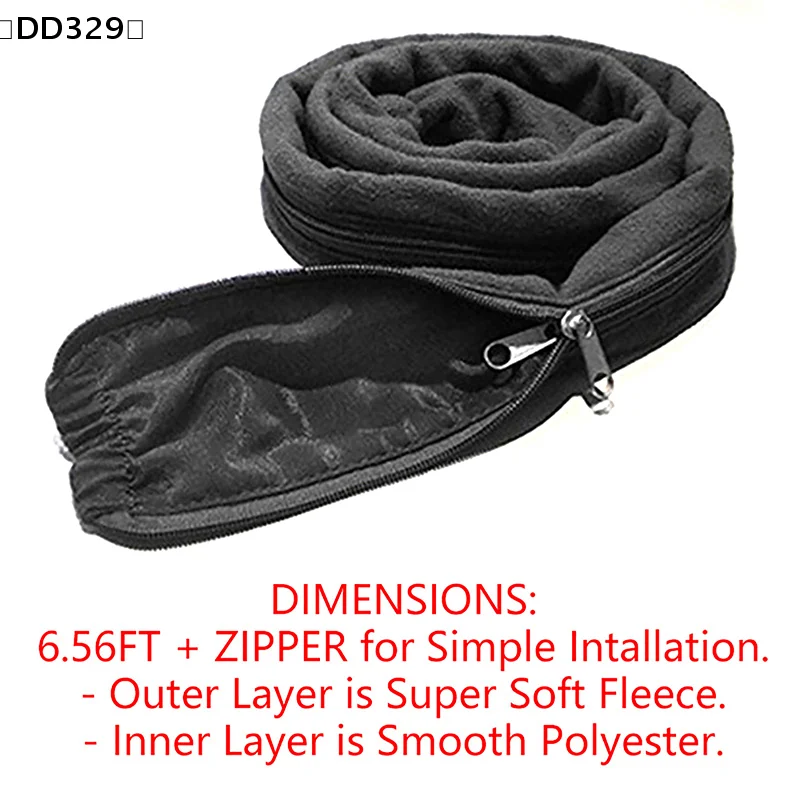 

1Pcs 2M CPAP Tube Cover Hose Wrap Tubing Cover Zipper Hose Hook Loop with Zipper Tubing Wrap〔DD329〕