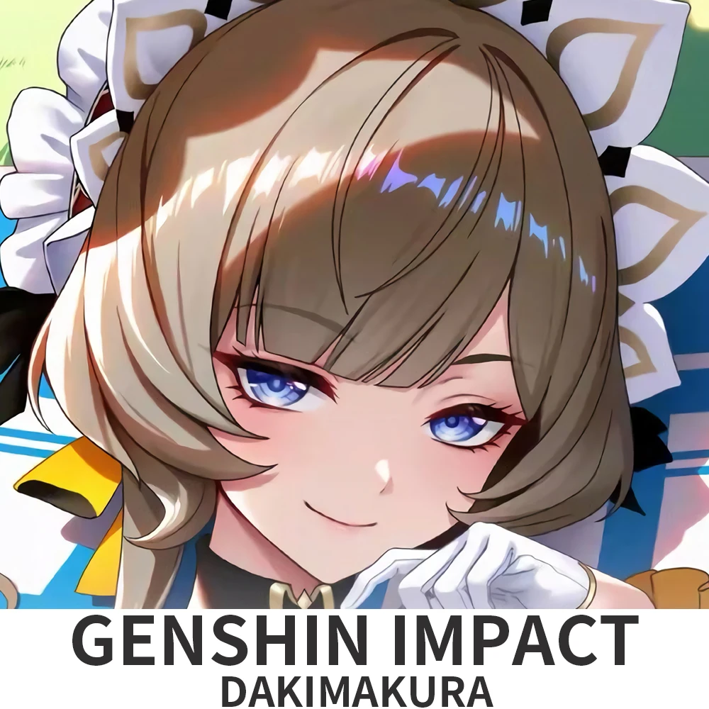 Genshin Impact Sandrone Puppet Columbina Dakimakura Hugging Body Pillow Case Anime Otaku Pillowcase Cushion Cover Bedding