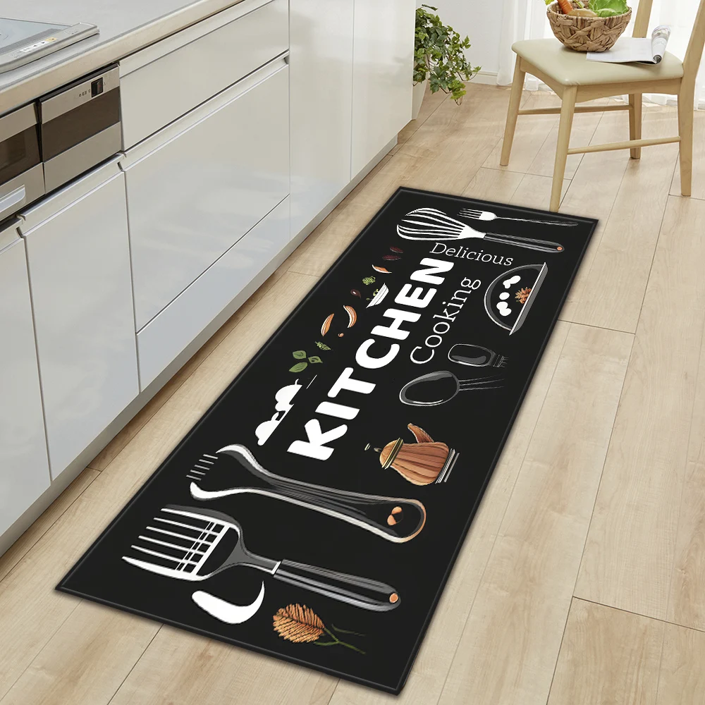 Entrance Doormat Kitchen Floor Mat Home Living Room Balcony Bedroom Decoration Carpet House Bath Hallway Door Non-Slip Foot Rug