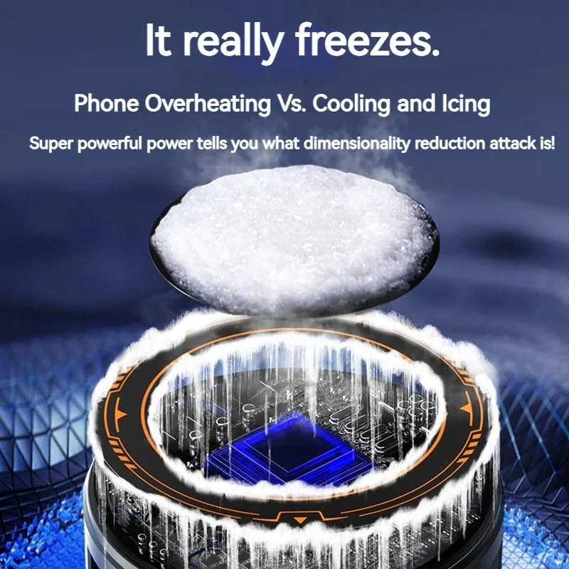 K26 مبرد مغناطيسي لأشباه الموصلات مع مشعاع عرض درجة الحرارة وتبديد سريع للحرارة للهواتف لوحة تبريد الألعاب اللوحية #6