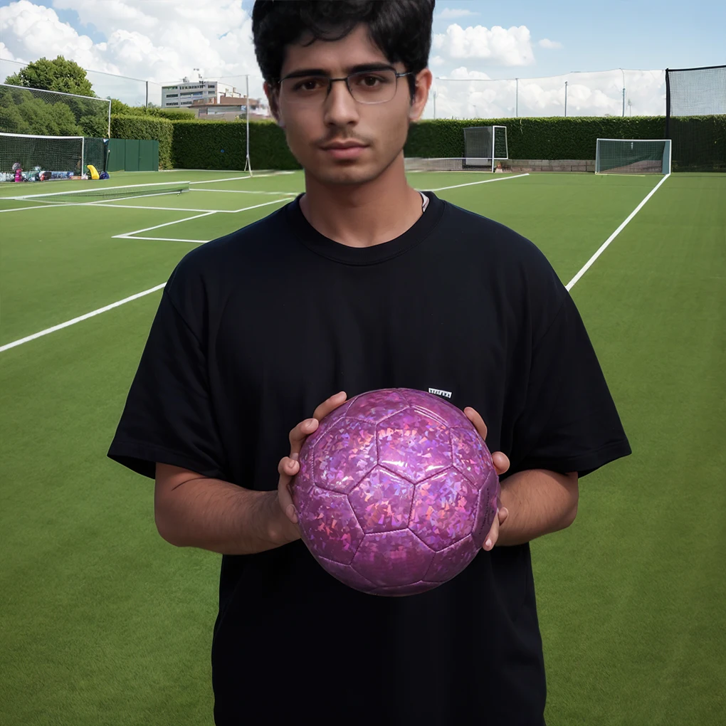 No.5 Football 2.7 Thickened PVC Explosion-proof Machine-sewn Outdoor Sports Football Professional Competitive Games Soccer Ball