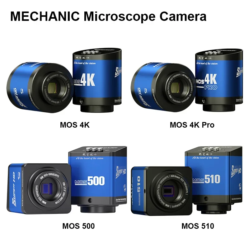 

MECHANIC MOS 4K Pro 500 510 HDMI Microscope for PCB Welding Repair Camera for High Definition Image Video Output Camera