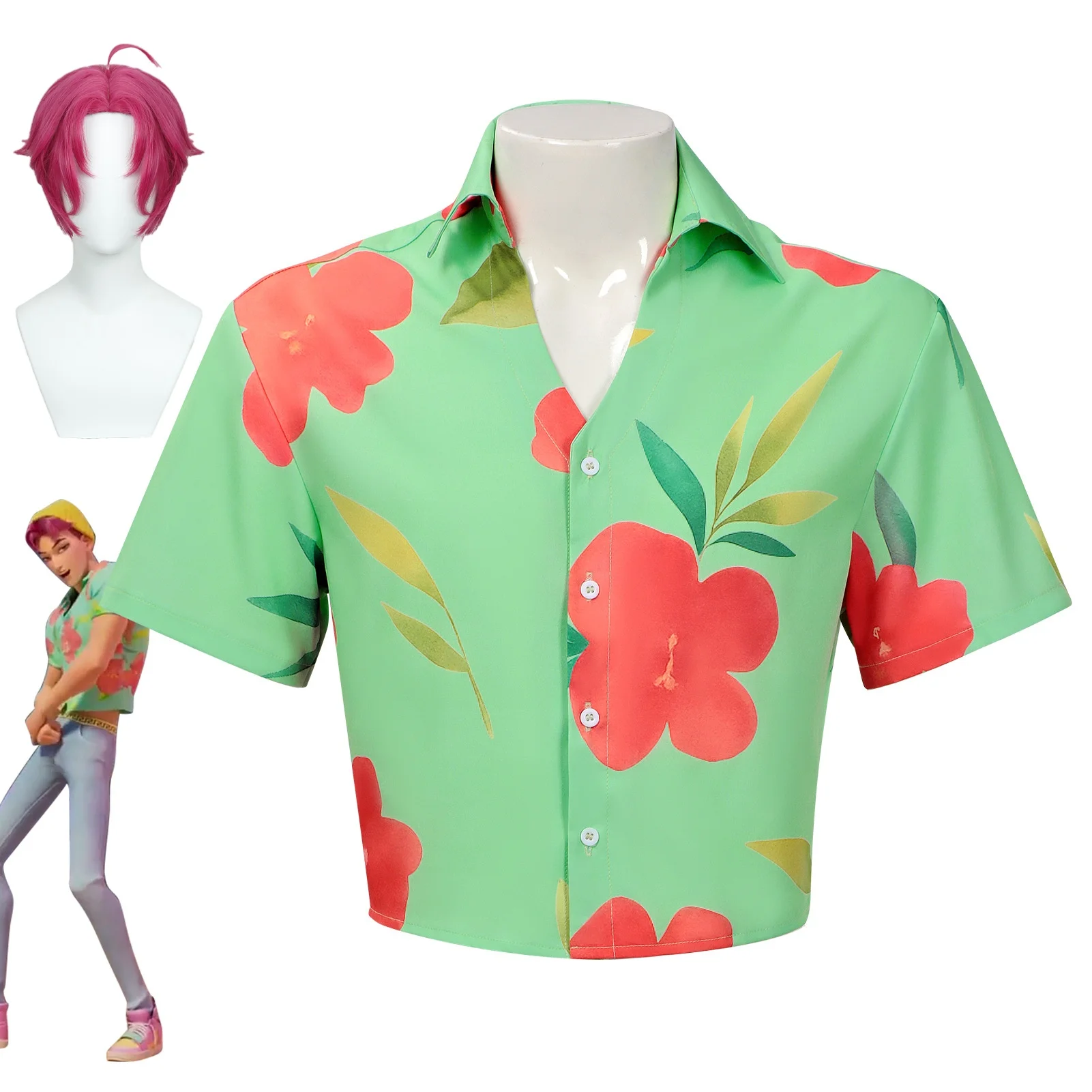 

Saja Boys Abby-S Cosplay Anime K-POP Costume Wig